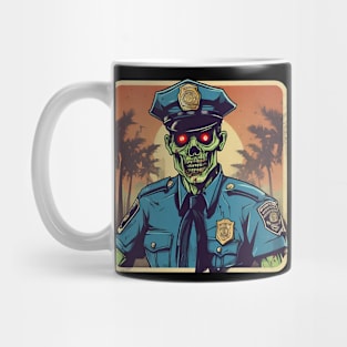 Zombie police officer Mug